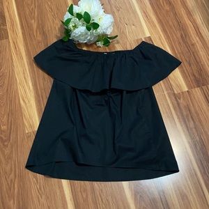 Michael Kors Off Shoulder Ruffle Top